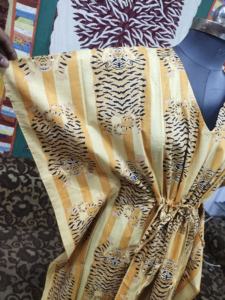 Caftan en coton pour femmes vêtements d'été imprimé animal longue tunique élégante robe indienne pour salon de plage tenue décontractée et de fête - Product Image 4