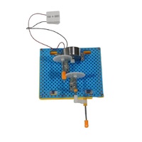 Modelo de generador manual, experimento de física, estudiantes de escuela primaria, pequeño kit de bricolaje de Invención de fabricación
