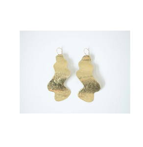 Boucles d'oreilles en laiton crochet Dangle avec chaîne design pièce ronde Offre Spéciale produit personnaliser emballage expédition rapide - Product Image 5