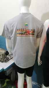 เสื้อยืดคอตตอน 100% ทรงโอเวอร์ไซส์ ดีไซน์ปรับแต่งได้ สำหรับผู้ชาย เนื้อผ้าหนา สวมใส่สบาย สไตล์สตรีทแวร์ ไหล่ตก ทรงหลวม คุณภาพสูง - Product Image 3