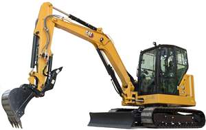 Mini-excavatrice CAT330D, poids opérationnel de 2 tonnes, pour pompe hydraulique, boîte de vitesses, noyau MOOG, PLC, roulement, moteur, modèle 2022, origine Japon - Product Image 6