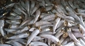 Handmade Bold Organic Bone Necklace Choker Style <b>Statement</b> <b>Jewelry</b> Natural Carved Design Women's Boho Style Pearl <b>Jewelry</b> - Product Image 4