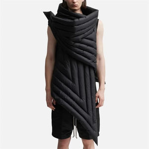 Chaqueta de Invierno Informal para Hombre de Alta Calidad, Personalizable, de Tela de Lona, Relleno de Poliéster, Forro de Bambú, Estilo Mandarín - Product Image 1