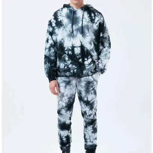 Survêtement Tie Dye Grande Taille de Haute Qualité, Vêtement Casual d'Hiver avec Col Rond Respirant, Vêtement Casual Tie Dye, Vêtement Chaud en Solde - Product Image 1