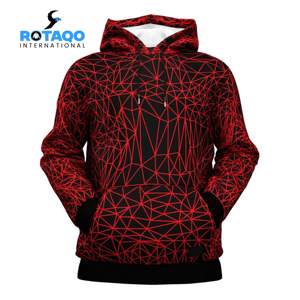 Sudaderas Deportivas de Moda para Hombre, Sudadera Deportiva de Color Sólido, Sudadera con Capucha Informal de Forro Polar con Bolsillos Tipo Canguro OEM - Product Image 1