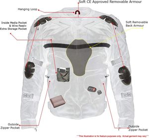 Traje de Carreras de Motociclismo Personalizado de Calidad Profesional OEM para Hombre, Chaquetas y Pantalones Deportivos Transpirables e Impermeables de Poliéster/Algodón - Product Image 5