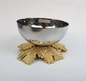 Bol de service en métal moderne de haute qualité, collection de vaisselle pour une restauration raffinée - Product Image 2