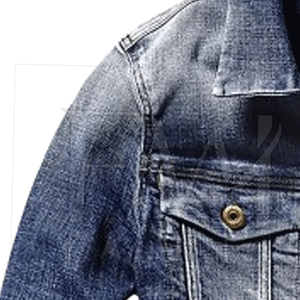 Vestes en denim en toile de taille personnalisable de haute qualité pour hommes avec caractéristiques de séchage rapide et de respiration - Product Image 3