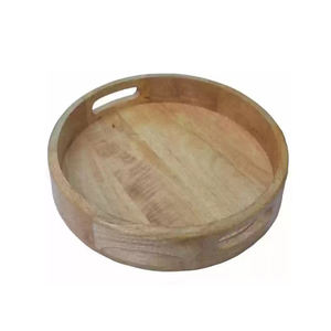 Bandeja de servicio de madera de alta calidad 100%, bandeja de servicio de madera antigua, bandeja de servicio de madera de acacia - Product Image 5