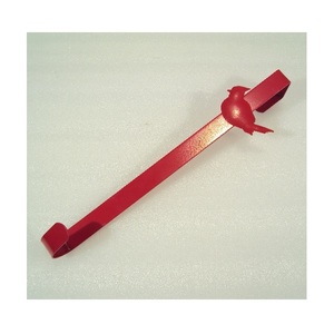Cintre de guirlande en métal peint en noir de motif de renne pour le crochet de guirlande de Noël décoratif de porte d'entrée - Product Image 4