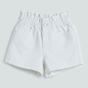 Shorts d'été pour enfants en coton à motif de dessin animé décontracté à la mode Shorts en papier blanc Shorts en jean pour enfants - Product Image 1