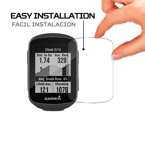 ANTISHOCK การ์มิน เอดจ์ 130 พลัสฟิล์มกันรอยหน้าจอ ฝาครอบป้องกันระดับพรีเมียมสำหรับคอมพิวเตอร์จักรยานของคุณ - Product Image 3