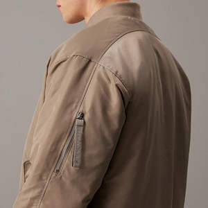 Chaqueta Bomber de Moda para Hombre, Chaqueta Bomber Deportiva de Nailon Hecha a Medida, Elegante, Talla Grande, Transpirable - Product Image 2