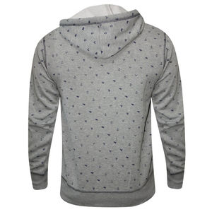 Collection Automne-Hiver 2026 : Sweat-shirt à capuche personnalisé pour homme, en molleton polyester/coton, uni, teint en pièce, best-seller - Product Image 2