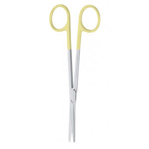 Ciseaux Metzenbaum d'opération chirurgicale à moitié plaqués or de haute qualité Ciseaux de coupe de pansement de chirurgie TC - Product Image 5