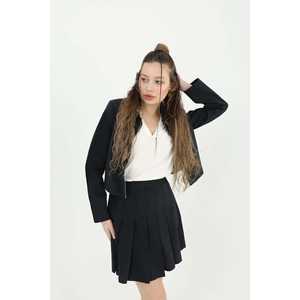 Chaqueta Corta con Detalle de Cremallera para Mujer, Modelo Otoño 24S-31605CKT - Product Image 2