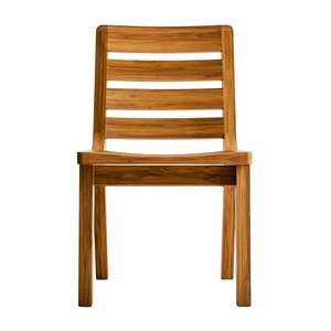 เก้าอี้รับประทานอาหารไม้เนื้อแข็งเก้าอี้ไม้สไตล์มินิมอลแบบทันสมัยสำหรับบ้านห้องครัวร้านอาหาร-เฟอร์นิเจอร์ไม้ธรรมชาติที่ทนทาน - Product Image 1