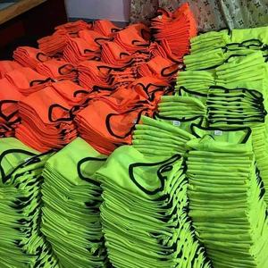 Breathable Soft Soccer <b>Training</b> Mesh <b>Bibs</b> for Adults Summer Collection OEM Service Heat-Transfer Printing 100% Polyester Quick - Product Image 6