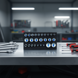 Gedore 1/2'' Socket Set with UD <b>Profile</b> Check-<b>Tool</b> Module Product - Product Image 3