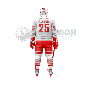 Yeni varış özelleştirilmiş buz hokeyi üniforma Set rahat ve nefes düz boyalı OEM takım adı baskı ile ucuz fiyat - Product Image 3