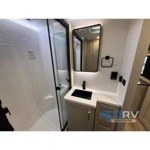 Roulotte de voyage 2026 Brinkley Model Z 3100 en aluminium gris pour 6 personnes avec 3 glissières - Product Image 2