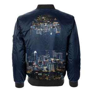 2024 meilleure tendance Design hommes Varsity vestes Logo personnalisé impression col montant broderie décoration populaire veste - Product Image 2