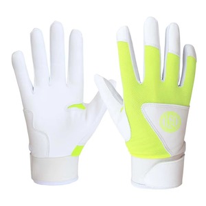 Guantes de bateo de béisbol de cuero de calidad extrema para adultos y niños listos para enviar artículos de salida de fábrica para uso en exteriores - Product Image 6