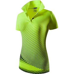 Nueva llegada Crop Polos verano Casual prendas de vestir exteriores de las mujeres de talla grande de manga corta recortada Polos con logotipo personalizado y tamaño - Product Image 2