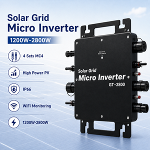 Microinversor Solar Fotovoltaico de 1600W IP66 MPPT para Sistema Solar Conectado a la Red - Product Image 4