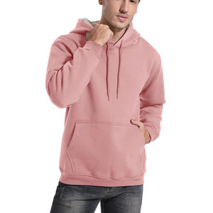 เสื้อสเวตเตอร์คอตตอนแบบสวมหัวเสื้อมีฮู้ดของผู้ชายเสื้อมีฮู้ดแบบเรียบง่ายพิมพ์โลโก้ได้ตามต้องการ - Product Image 5