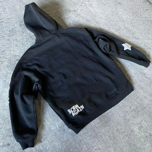 Fabricants de vêtements, sweats à capuche personnalisés avec impression en relief, sweats à capuche en coton pour hommes, qualité supérieure, design unique, sweats à capuche unisexes, faible MOQ - Product Image 5