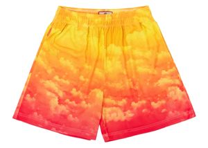 Men Star Pattern Knitted Mesh Sports Shorts Breathable Quick Dry <b>Athletic</b> Training Running Elastic Waist Casual Gym Wear - Product Image 6
