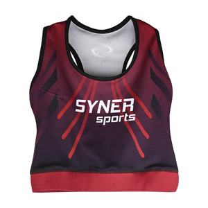 Sujetador Deportivo para Mujer, Súper Suave y Transpirable, para Gimnasio, Yoga, Entrenamiento, Impresión por Sublimación Personalizada, Alta Calidad, Sin Costuras - Product Image 4