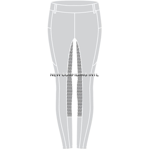 กางเกงขี่ม้าแบบติดกระดุมเสื้อผ้าขี่ม้าทำจากซิลิโคนกางเกงเลกกิ้งลายม้าโลโก้แบบกำหนดเองได้กระเป๋าอัจฉริยะ - Product Image 2