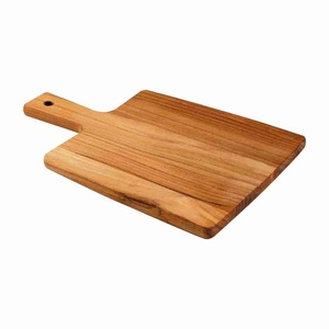 เขียงอะคาเซียสำหรับใช้ในครัวเขียงมีด้ามจับสำหรับเสิร์ฟและตัดอาหาร - Product Image 1