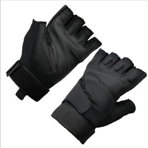 Gants de sport demi-doigts en cuir antidérapants de haute qualité unisexe pour la musculation et l'haltérophilie - Product Image 6