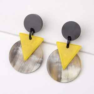 ต่างหูเขาควายโดยงานฝีมือเสี้ยว - Product Image 3