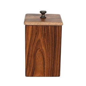 wooden <b>jar</b> container <b>for</b> kitchen storage handmade wooden <b>jar</b> with lid <b>for</b> spices airtight wooden <b>jar</b> container <b>for</b> dry food - Product Image 5