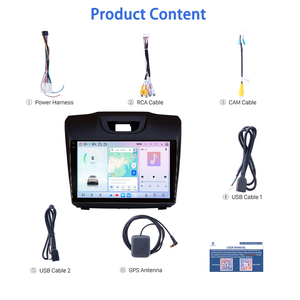 Sistema de Radio para Auto Android 15 con GPS, Navegación, Octa Core, DSP, Reproductor de DVD, Carplay para ISUZU D-<span class=keywords><strong>MAX</strong></span>, Chevy <span class=keywords><strong>Chevrolet</strong></span> <span class=keywords><strong>S10</strong></span> 2012-2017 - Product Image 6