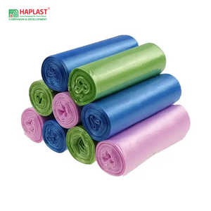 2024 Top Product C-Fold PE <b>Plastic</b> Garbage Bags on Roll Dark Blue Black Coreless Options Gusset Waste Packaging Bag MOQ 1 Ton - Product Image 4