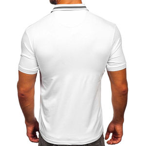 Chemises polo respirantes pour hommes Vente en gros Vêtements pour hommes Personnalisé Haute qualité Slim Fitness Casual Wear Chemises polo à manches courtes - Product Image 5