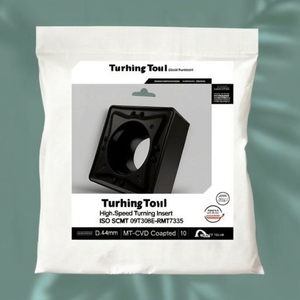Insertos de Torneado de Alta Velocidad ISO SCMT 09T308E-RMT7335 D.4.4mm con Recubrimiento MT-CVD, Paquete de 10 - Product Image 3