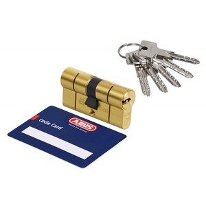 Cilindro D10MM Abus 50/50 Latón 5,2 clase, 5 llaves - Product Image 1