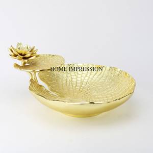 ถ้วยวางกลางโต๊ะทำจากอลูมิเนียมเคลือบเงาสีเงินดีไซน์สร้างสรรค์ทันสมัย - Product Image 4