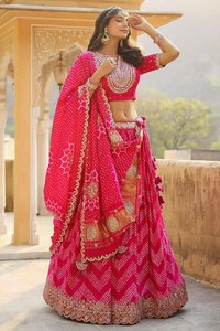 Women's Bridal <b>Dress</b> in Attractive Yellow <b>Red</b> Blue <b>Black</b> Georgette with Embroidery <b>and</b> Sequin Work for <b>Weddings</b> - Product Image 4