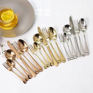 Couverts modernes en acier inoxydable couverts couverts cuillère fourchette couteau couverts pour restaurant fête de mariage hôtel fourchette cuillères - Product Image 5