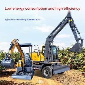 Spedizione Gratuita Mini Escavatore da 2,5 Tonnellate, Escavatore Agricolo con Motore, Piccolo Scavatore da 1 Tonnellata, Escavatore Cingolato da 3,5 Tonnellate in Vendita - Product Image 2