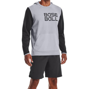 Fundamentos de fábrica Logotipo personalizado Patrón Béisbol Sudadera con capucha Sublimación Bordado Poliéster Algodón Manga larga Béisbol Hombres Sudadera con capucha Desgaste - Product Image 1
