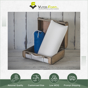 Cổ phiếu mới nhất đến chất lượng đáng tin cậy Ergonomic và thêm mềm Bộ nhớ bọt điền du lịch gối với kích thước tùy biến - Product Image 3