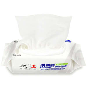 ผ้าเช็ดทำความสะอาดรองเท้าแบบเปียก OEM & แบรนด์ส่วนตัว สำหรับทำความสะอาดรองเท้าผ้าใบ - Product Image 2
